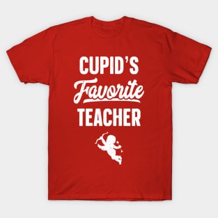 Cupid's Favorite Teacher T-Shirt